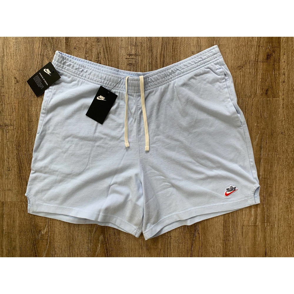 Nike Sportswear Men’s Heritage Gym Shorts Hydrogen Blue Sz XXL CJ4386-407